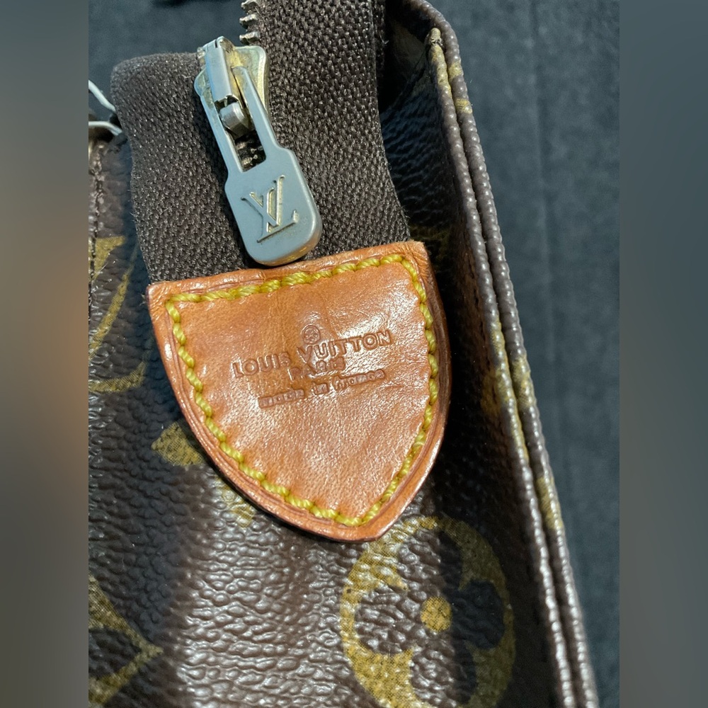✅AUTHENTIC LV BAG 2WAYS GREAT USED POUCH 26 LOUIS VUITTON - Picture 12 of 15